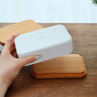 Noda Horo White Series Enamel Butter Case