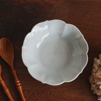 Maya Inamura 稲村真耶 Light Blue Floral Bowl MI04