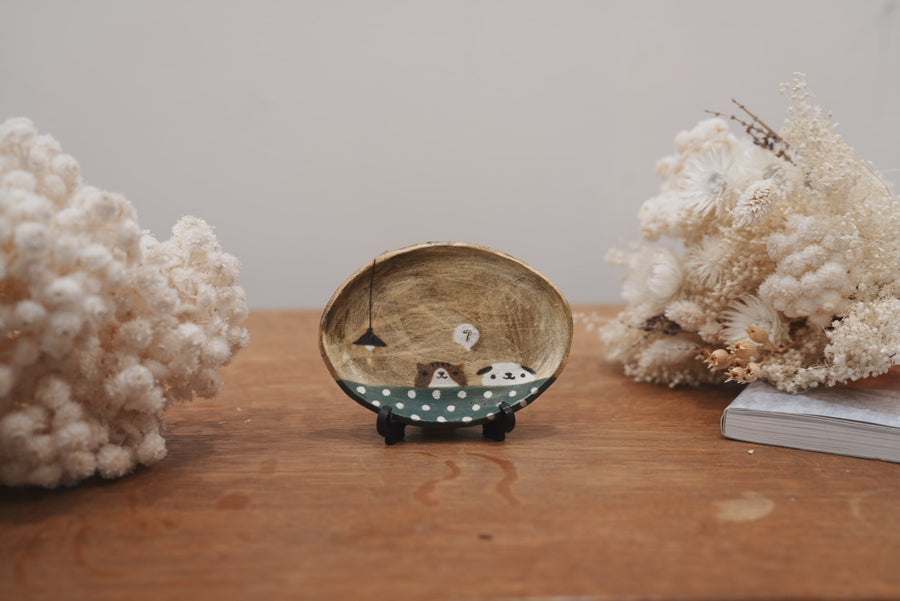 Fumiko Tsuchihashi 土橋文子 - Mini Oval Plate FT18 #5