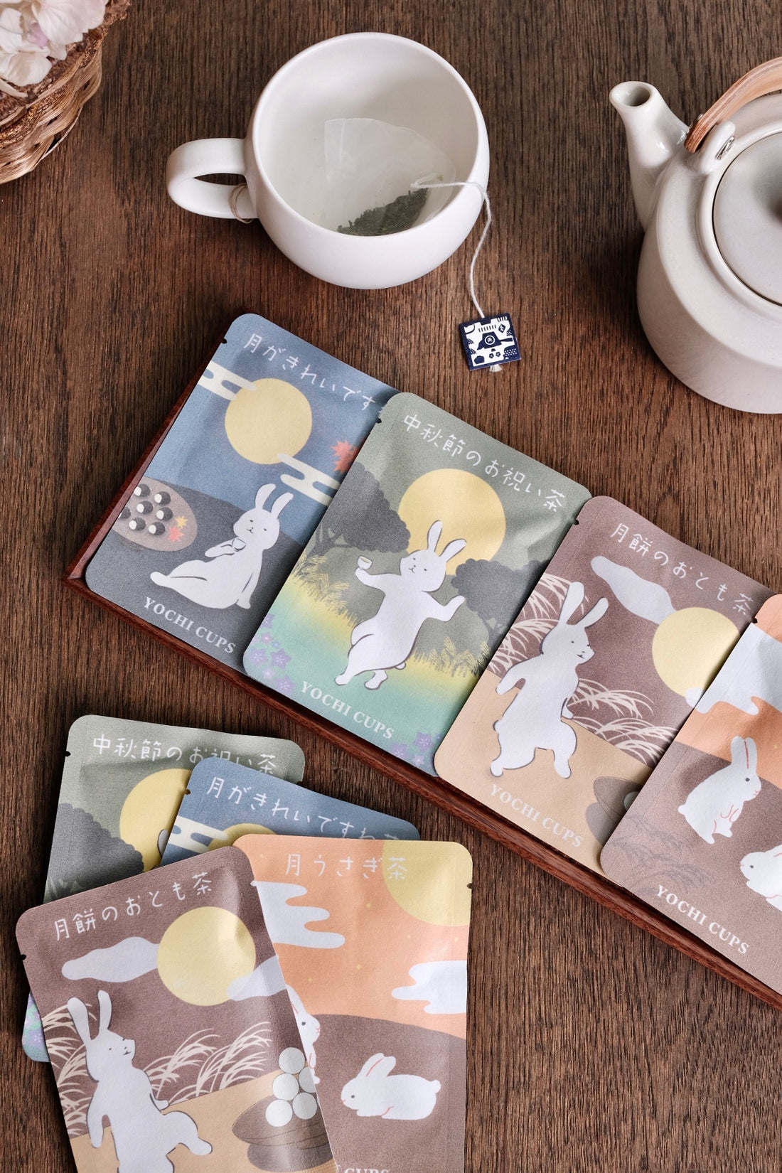 Kyoto Goencha x Yochi Cups Mid-Autumn Festival Tea