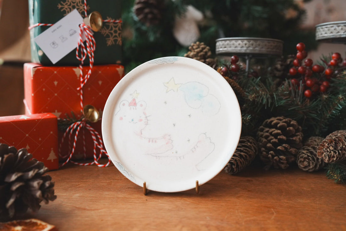 Tomoko Sonobe 園部智子 - Round Plate TE01