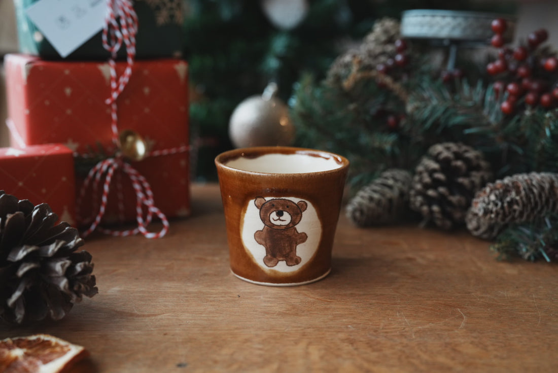 Fumiko Kondo 近藤布美子 - Brown Bear Free Cup FK16