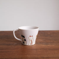 Hasami Ware Matte Cat Mug