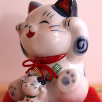 Blue Fortune Lucky Cat 4.5