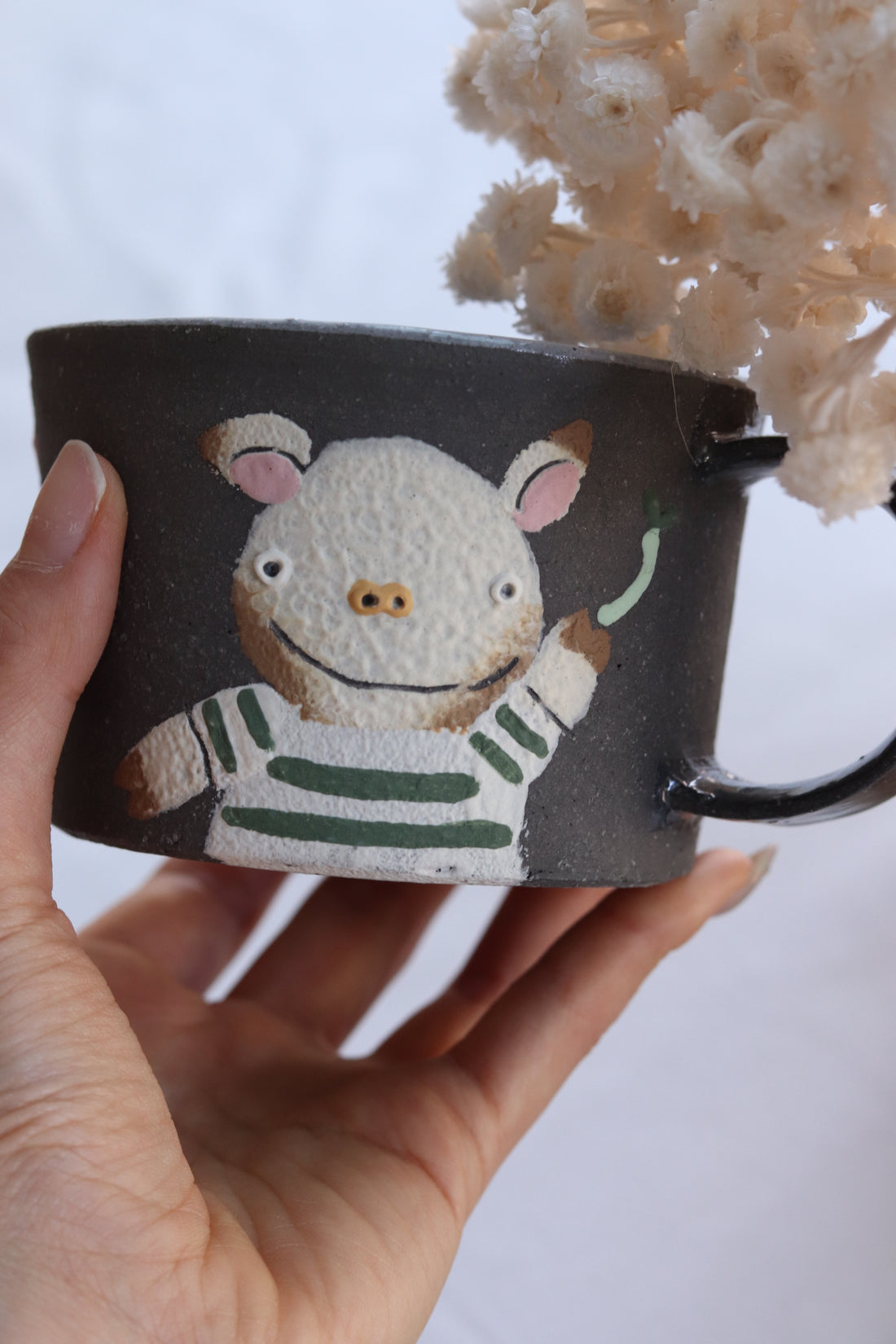 Akemi Nakamura 中村明美 Animal Mug AN03