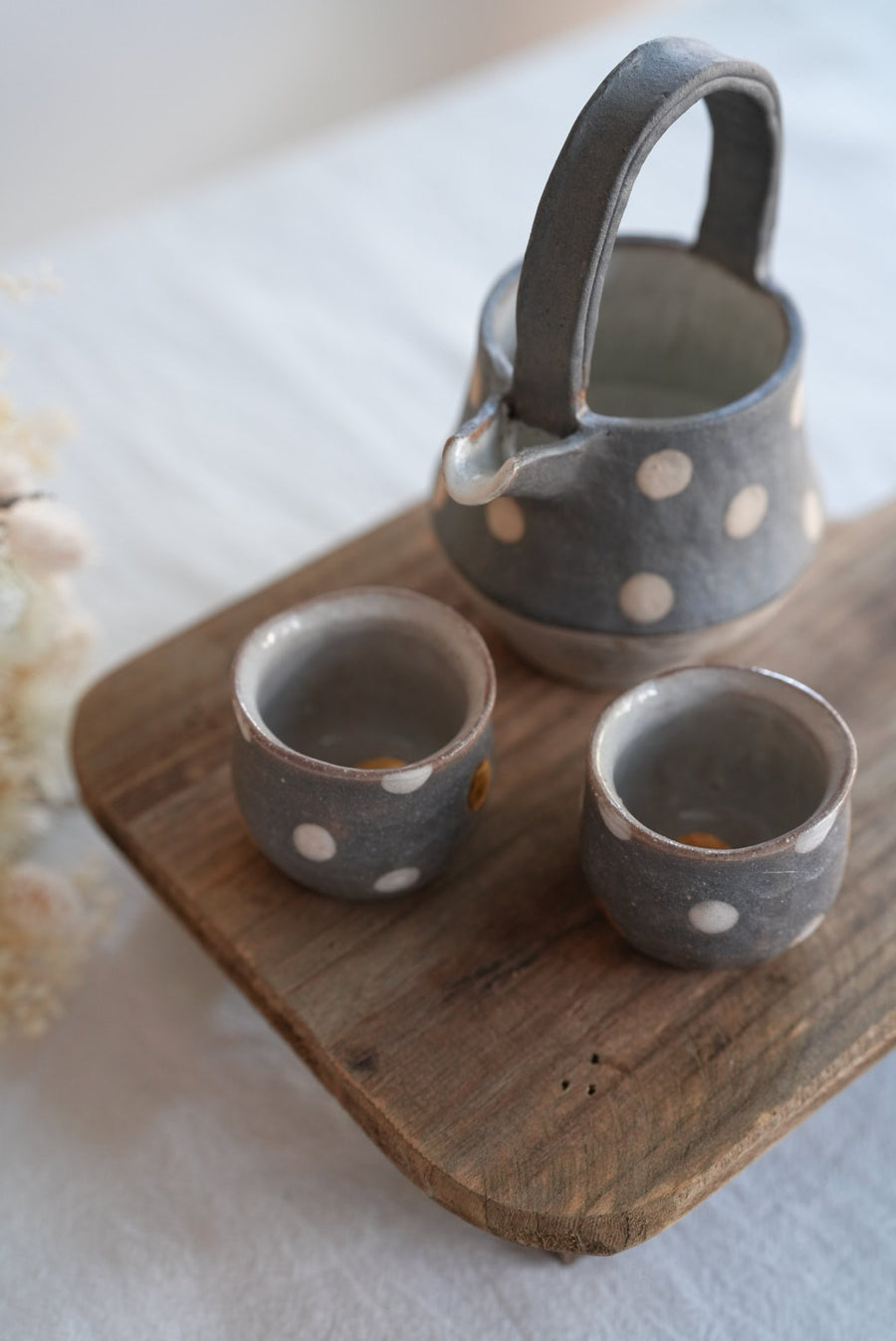 Akemi Suzuki 鈴木明美 - White Dot Collection - Jug AS31
