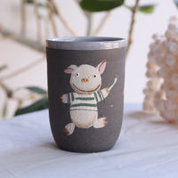 Akemi Nakamura 中村明美 Animal Beer Cup AN07