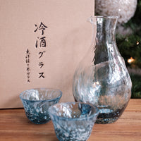 Toyo-sasaki Sake Gift Set - Blue