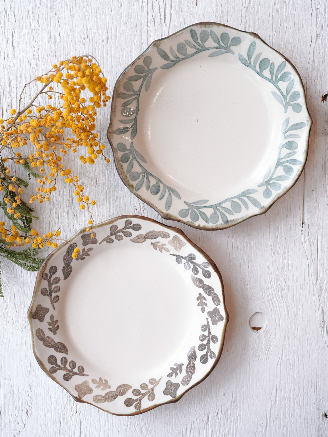 かとうようこ Yoko Kato Flower Plate