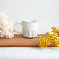 Tatsuo Horimizu 堀水達雄 White Mug TH01