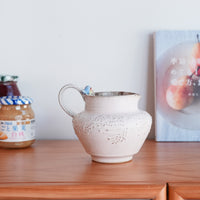 Satomi Motohashi 本橋里美 Bird and Flower Jug - Medium SM20