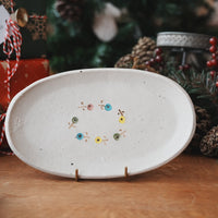 Haruko Harada 原田晴子 Oval Plate - HH36