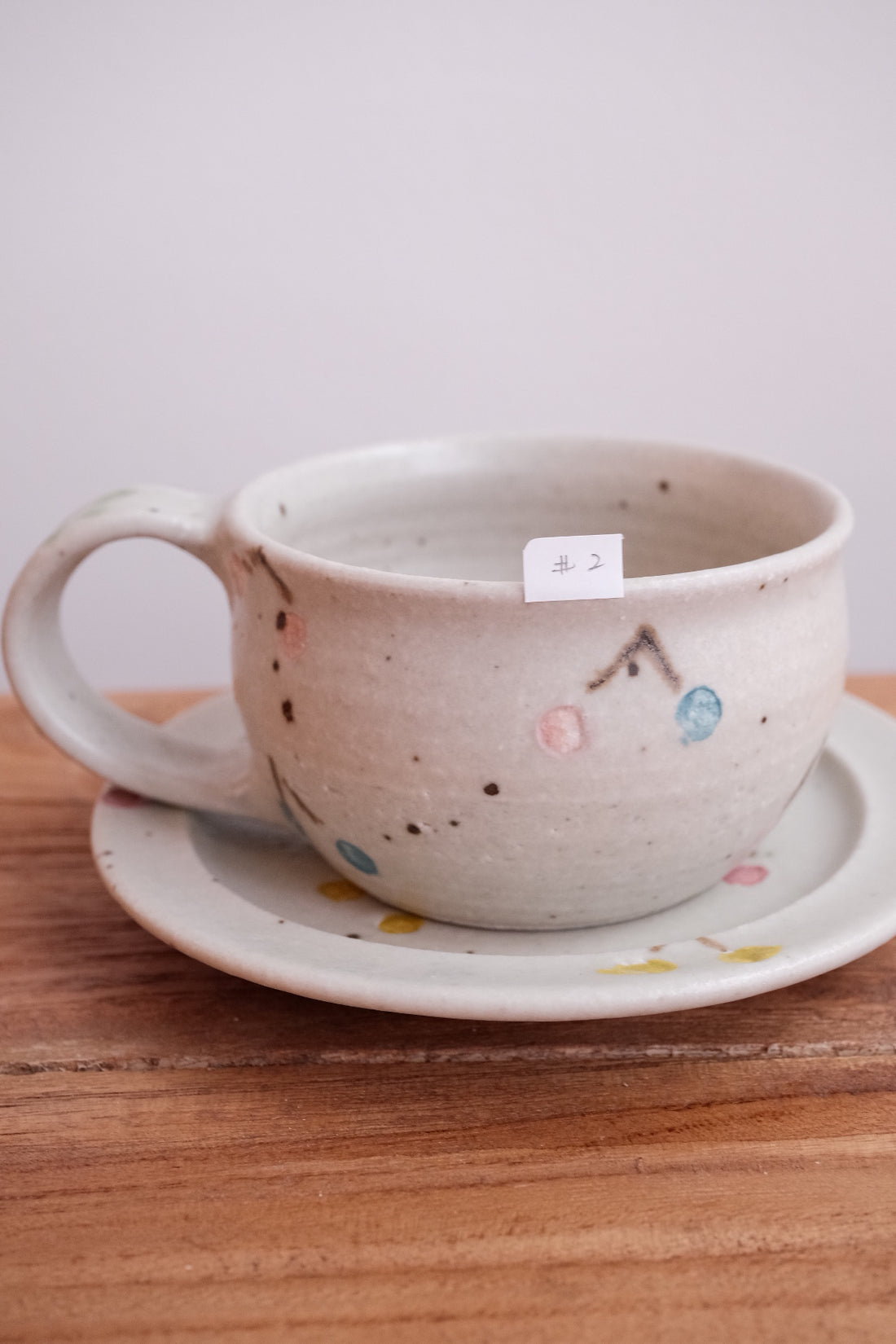 Haruko Harada 原田晴子 Mug and Saucer Set - HH23 #2