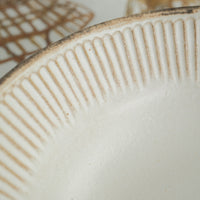 Mashiko Pottery Lined Deep Plate