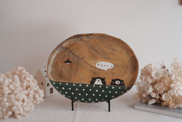 Fumiko Tsuchihashi 土橋文子 - Large Oval Plate FT12 #11