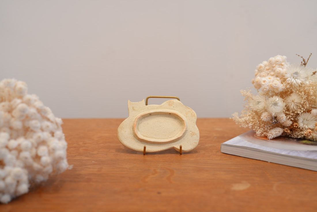 Shoko Hirano 平野照子 Cat Hide and Seek Plate SR11 #3