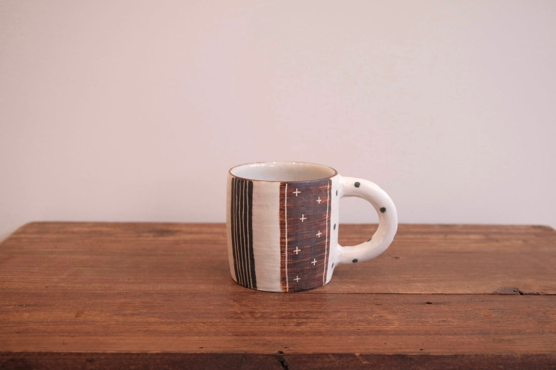 Emishi Kobo 池田匡優&美弥子 - Straight Mug EK06