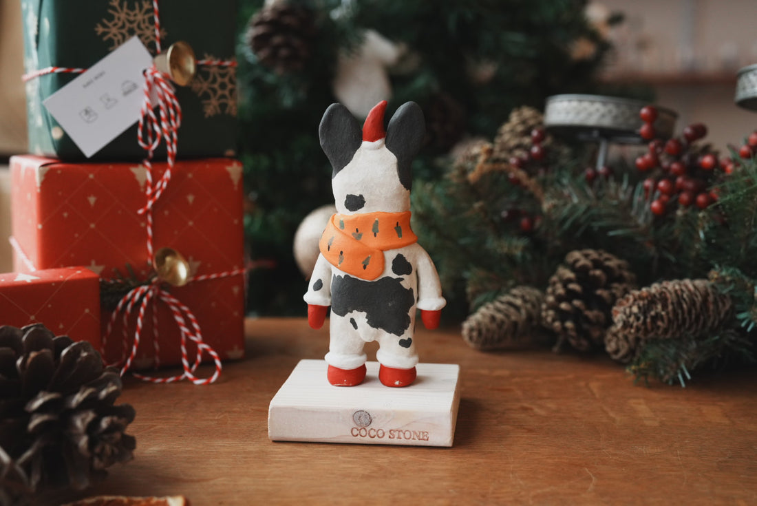 Coco Stone Christmas Figure Decoration CS01 #3