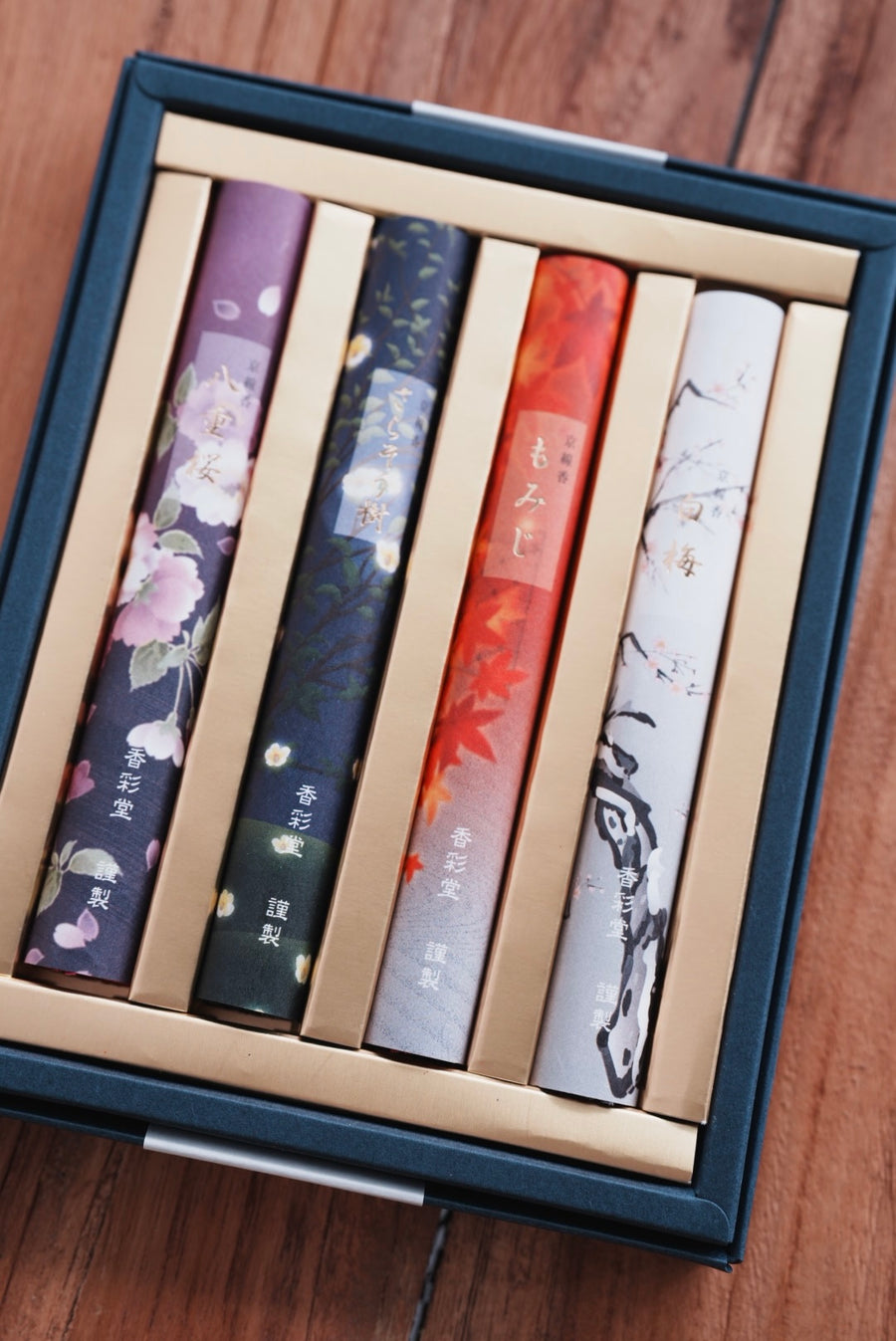 Incense Kousaido Seasonal Incense Sticks Set