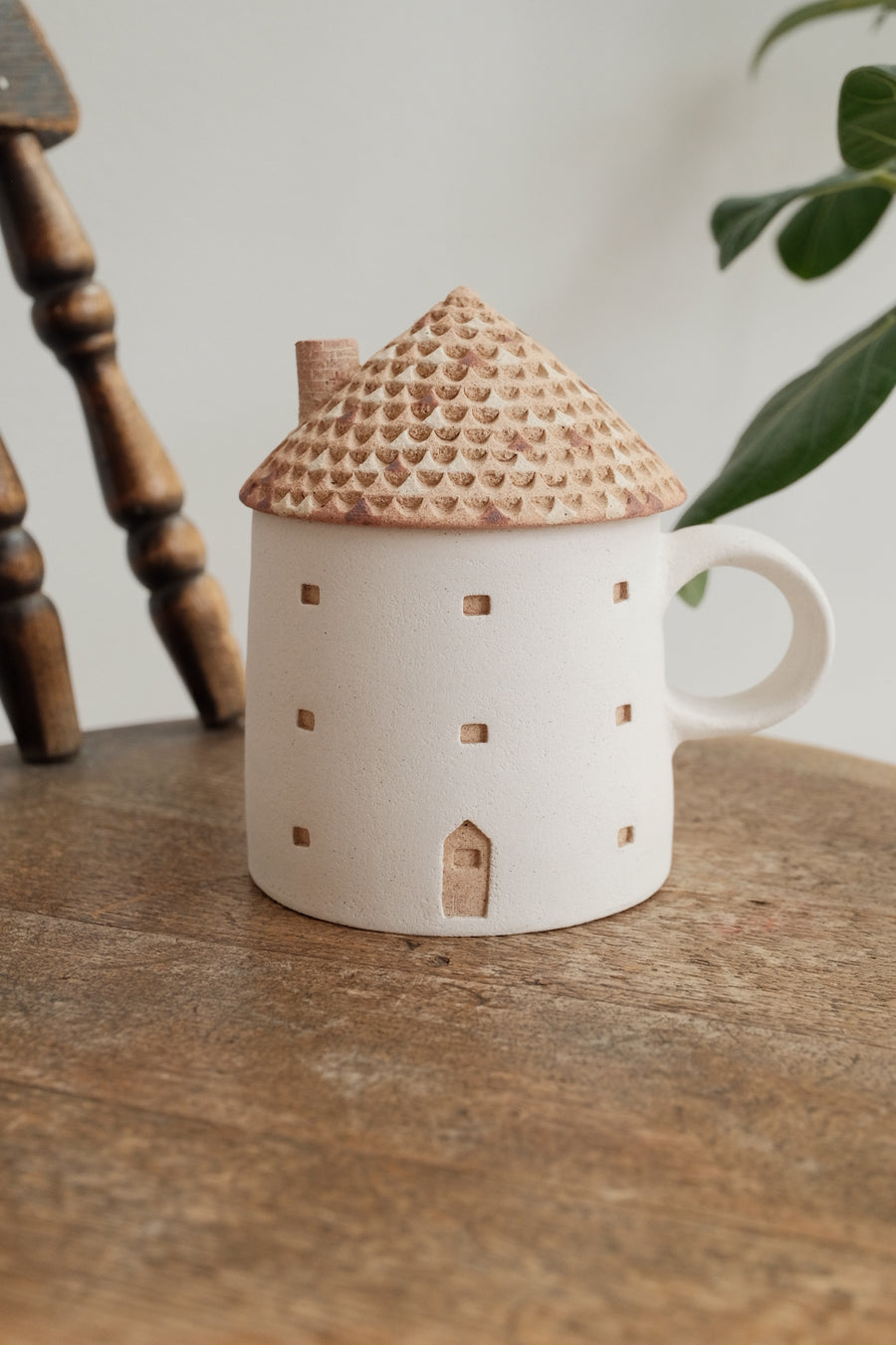 Forest Seed Pottery Ceramic Clay House Mug