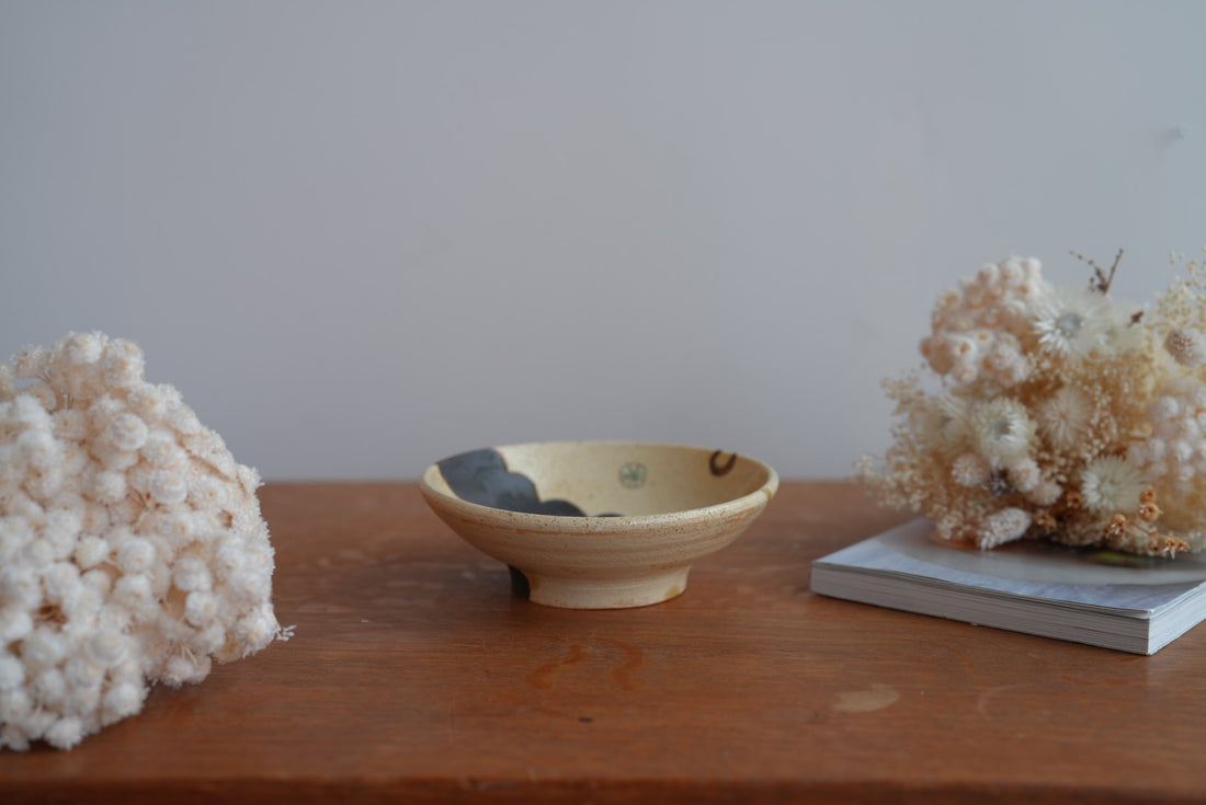 Shoko Hirano 平野照子 Cat Large Bowl SR14 #6