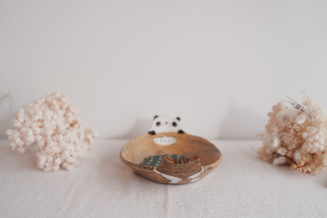 Fumiko Tsuchihashi 土橋文子 - Oval Deep Plate FT13 #2