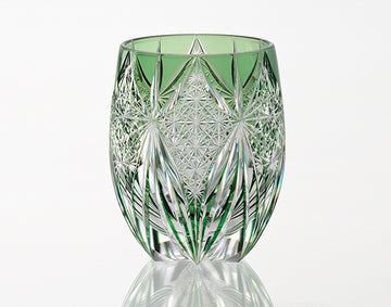 Kagami Crystal - Whiskey Glass, Edo Kiriko “Subaru”