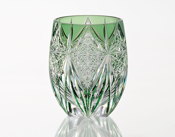 Kagami Crystal - Whiskey Glass, Edo Kiriko “Subaru”