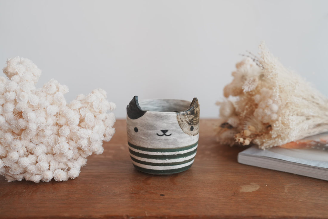 Fumiko Tsuchihashi 土橋文子 - Mug with Ears FT05 #2