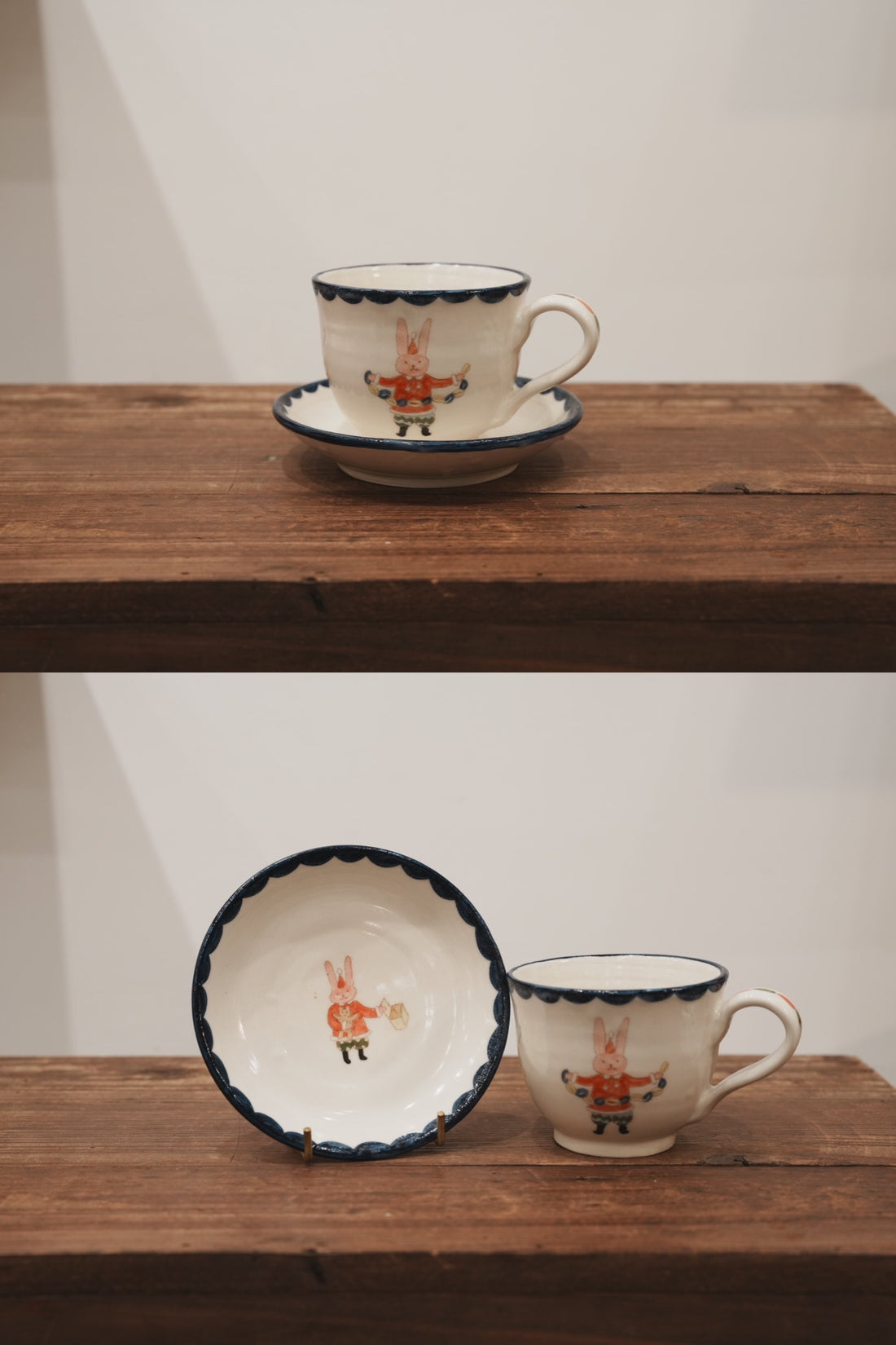 Yukiko Nagahama 長浜由起子 - Christmas Mug with Saucer YN01