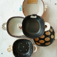 Misuzu Ishigami 石神美鈴 Small Double Handled Animal Square Plate MIS12