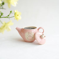 Fumiko Kondo 近藤布美子 - Pink Rabbit Teapot FK32