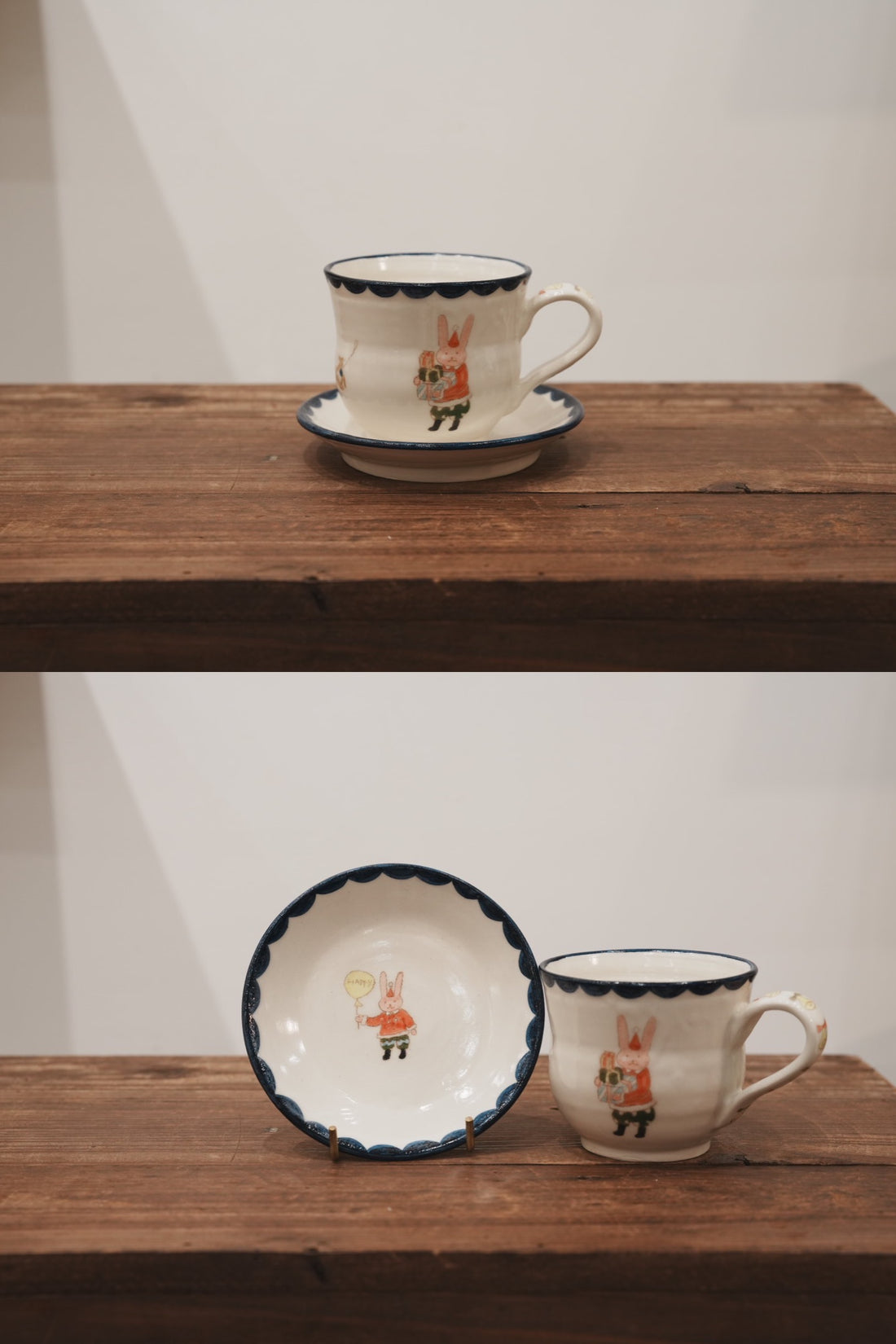 Yukiko Nagahama 長浜由起子 - Christmas Mug with Saucer YN01
