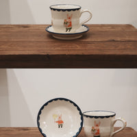 Yukiko Nagahama 長浜由起子 - Christmas Mug with Saucer YN01