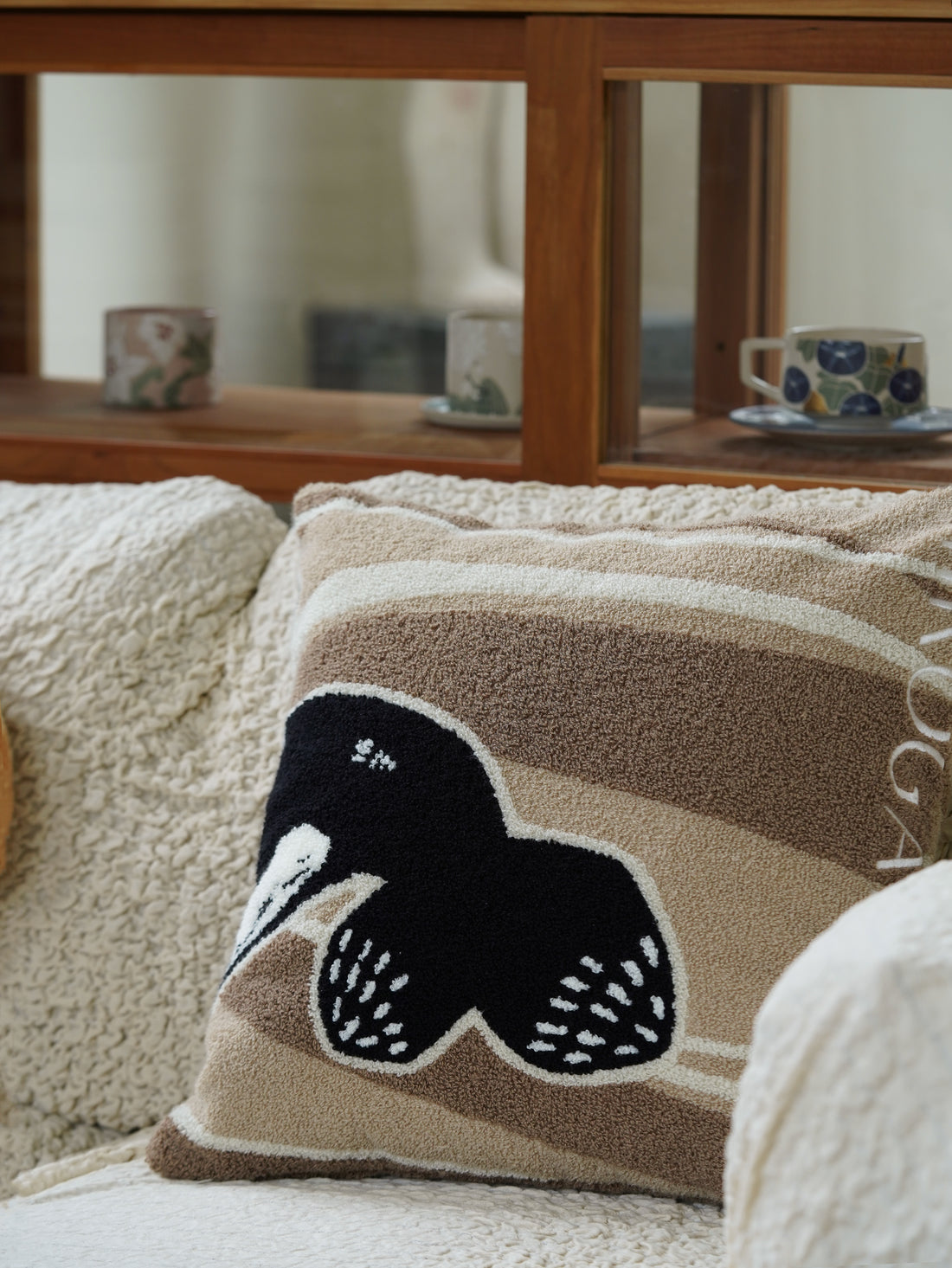 BAIYA Studio Orca Super Soft Flannel Fuzzy Cushion - Preorder