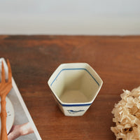 Shinko Nakanishi 中西申幸 Bird Hexagonal Free Cup SN07