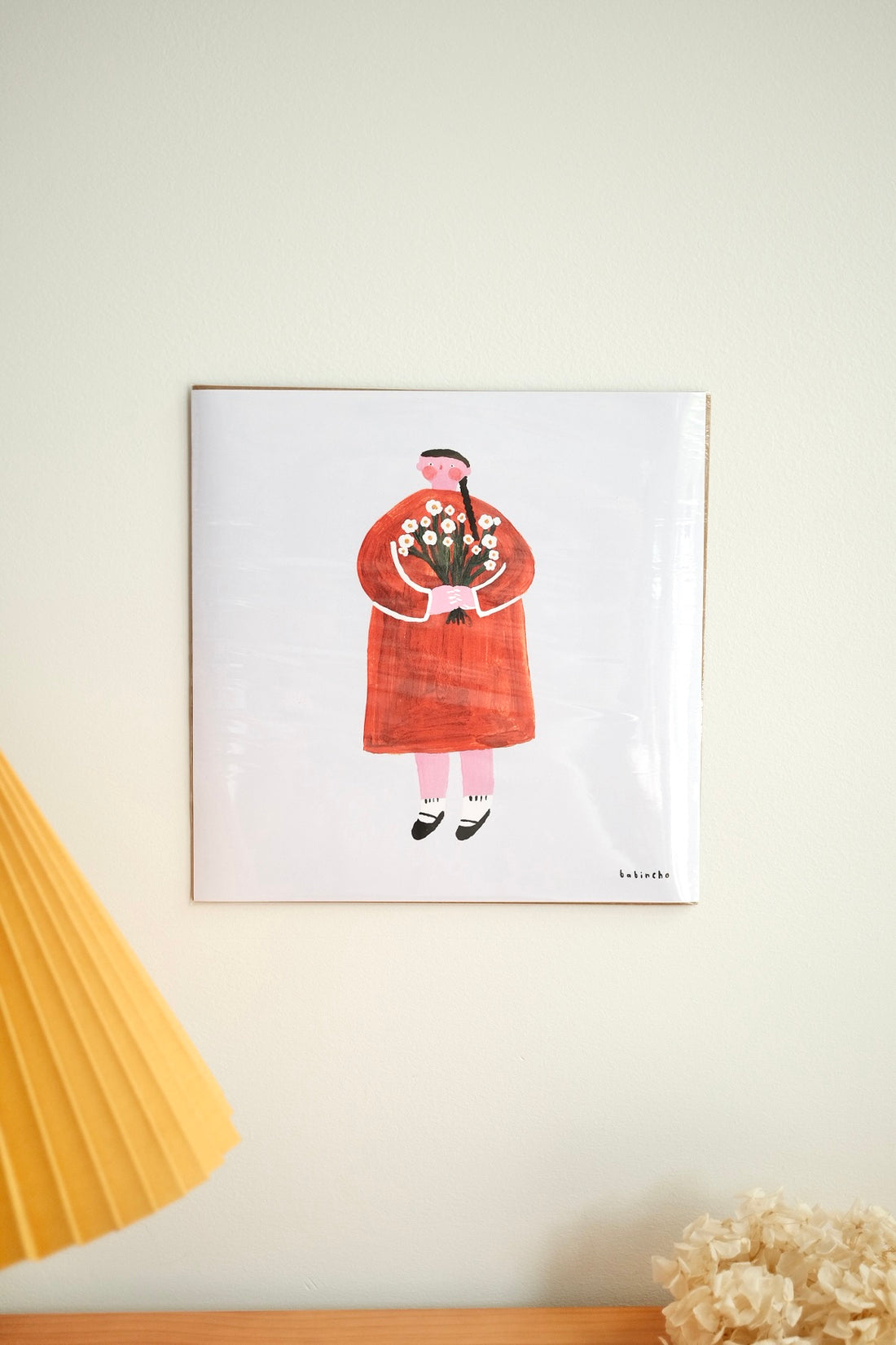 Babincho Prints Girls with Flowers 23cm