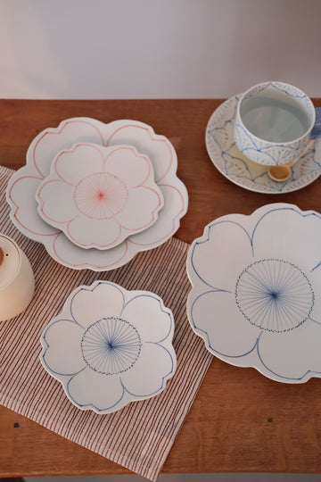 Hasami Ware Sakura Plates