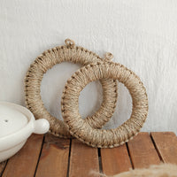 Natural Rattan Pot Stand