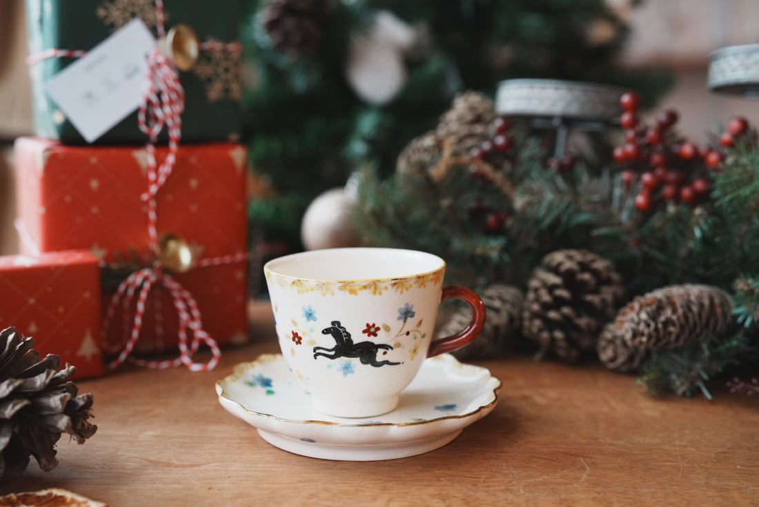 Misao Yajima 矢島操 Mug with Saucer Set MY05