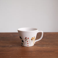 Hasami Ware Matte Cat Mug