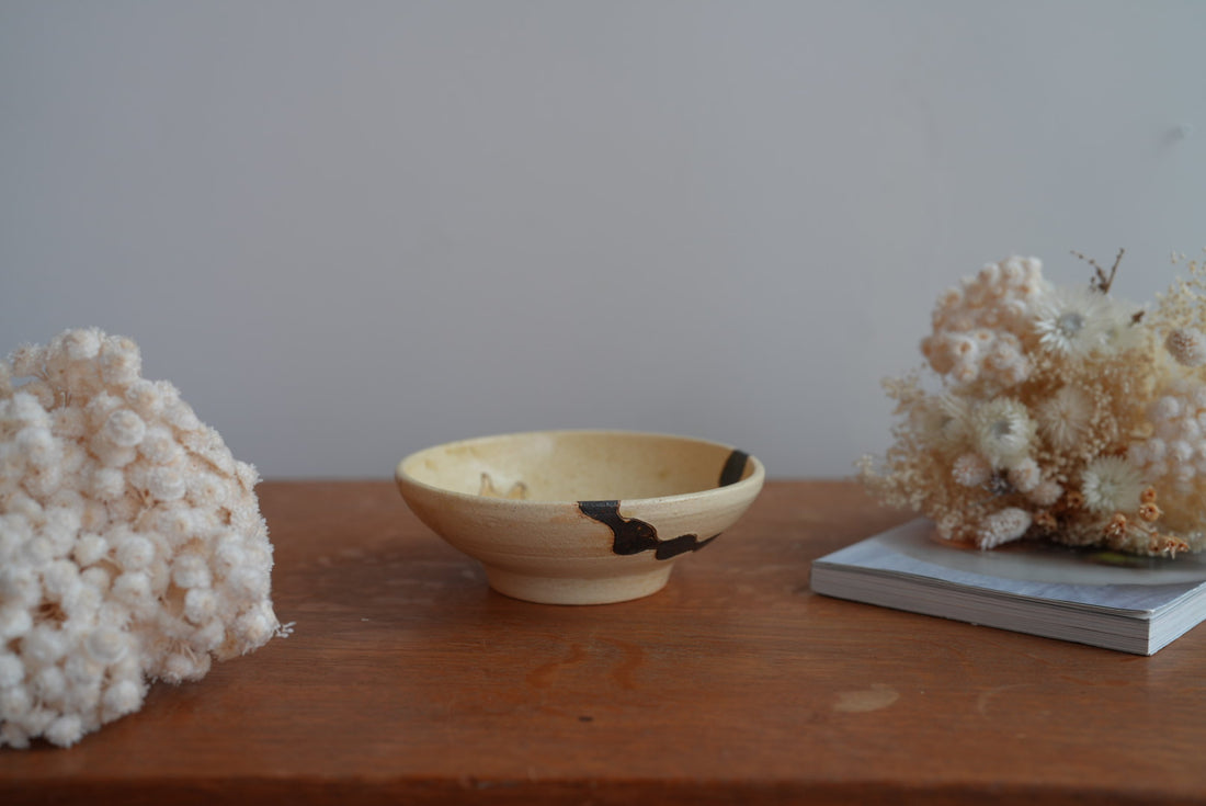 Shoko Hirano 平野照子 Cat Large Bowl SR14 #8