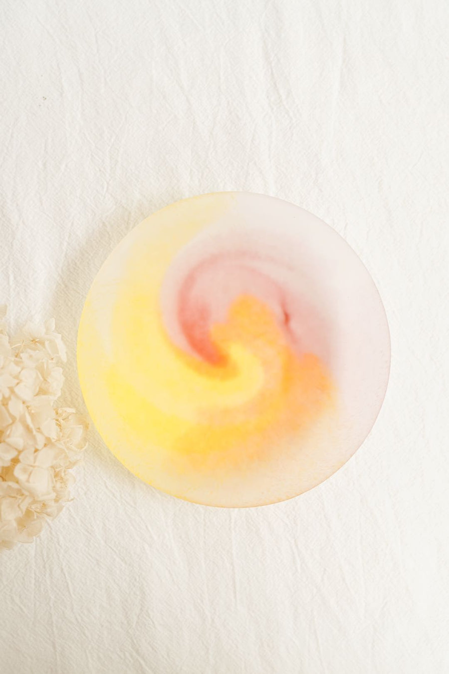 Aika x Iwasawa Glass Handmade Small Plate