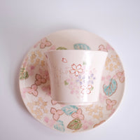 Taki Tomoda 友田多紀 Pink Hydrangea Medium Plate - TT16