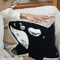 BAIYA Studio Orca Super Soft Flannel Fuzzy Cushion - Preorder