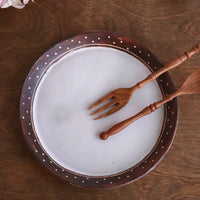 Emishi Kobo 池田匡優&美弥子 - Large Round Plate EK11