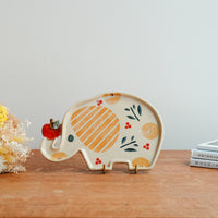 Kumiko Ishikawa 石川久美子 Elephant Plate KI04