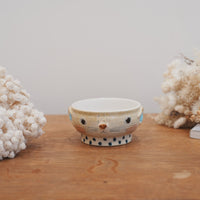 Tomoko Kubo コンガリ舍 Animal Face Bowl TK26