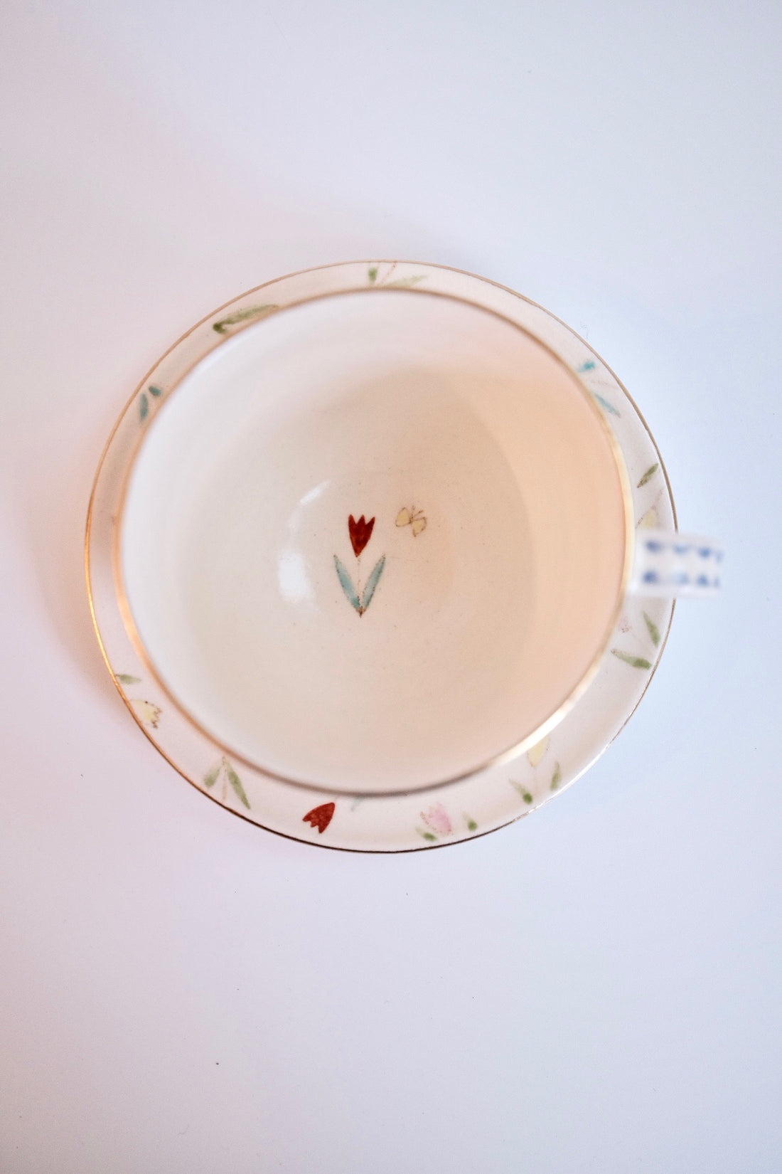 Taki Tomoda 友田多紀 Tulip Cup and Saucer - TT01