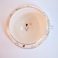 Taki Tomoda 友田多紀 Tulip Cup and Saucer - TT01